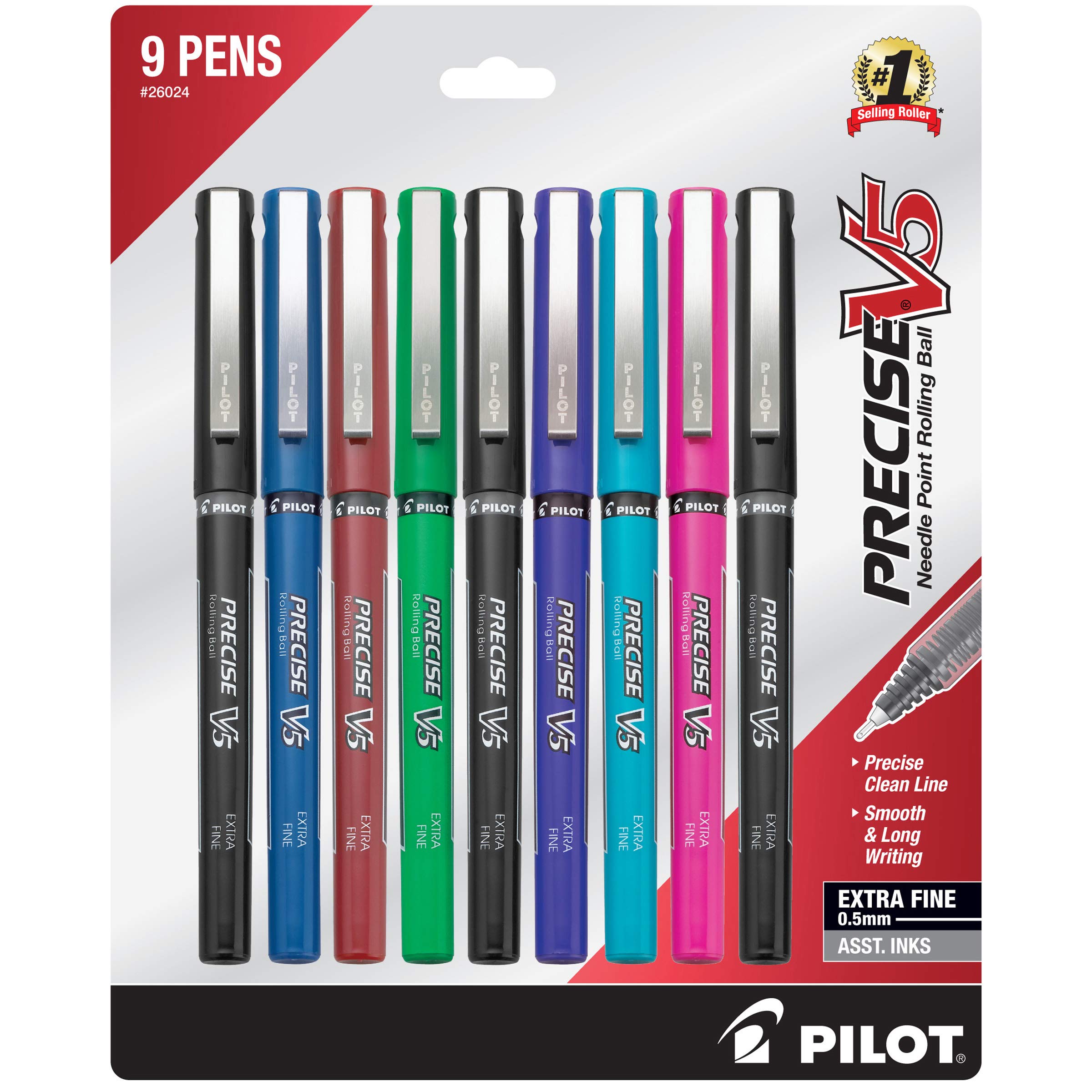 Amazon.com : PILOT Precise V5 Stick Liquid Ink Rolling Ball Stick